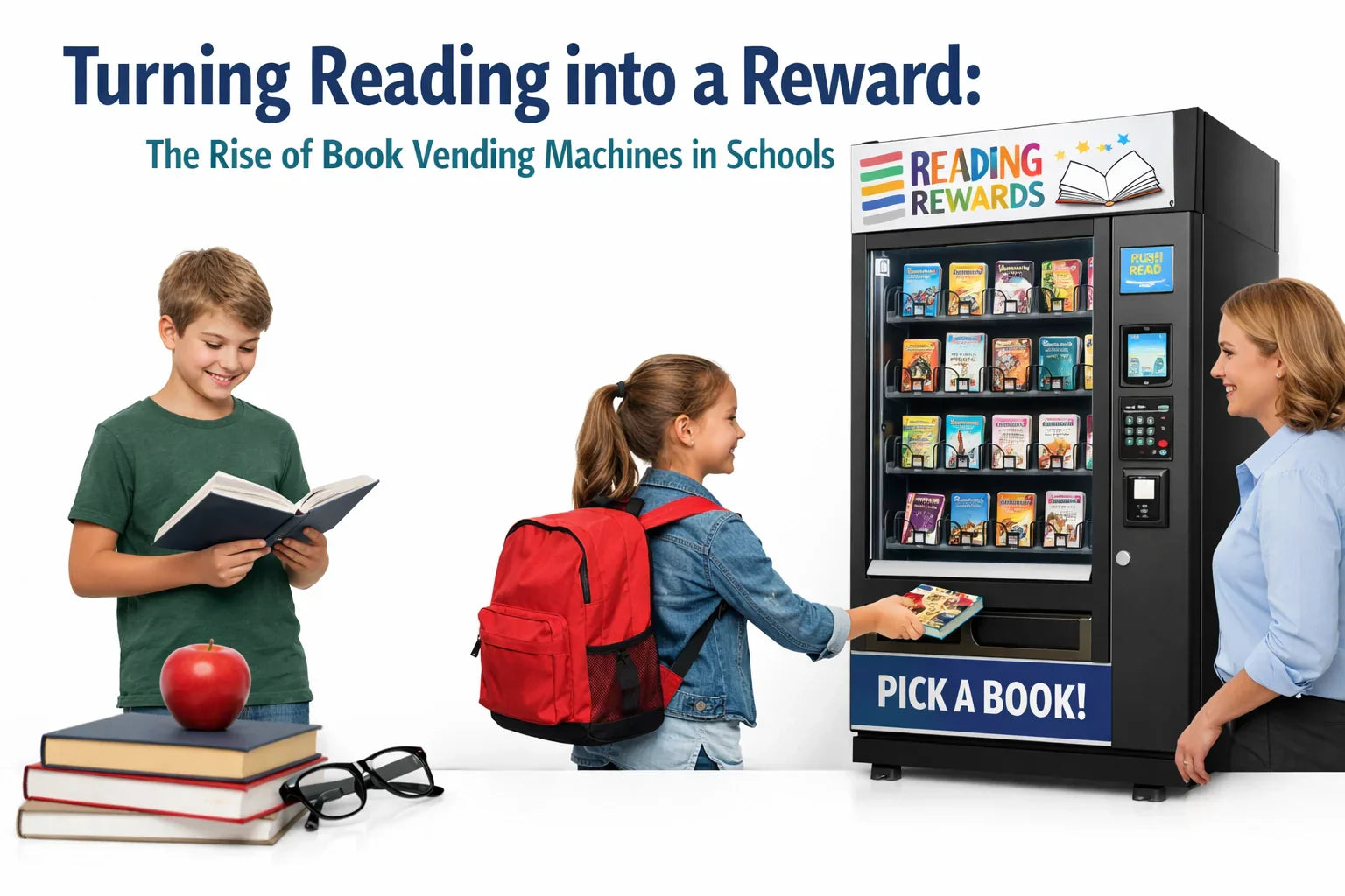 Turning Reading into a Reward: The Rise of Book Vending Machines in Sc