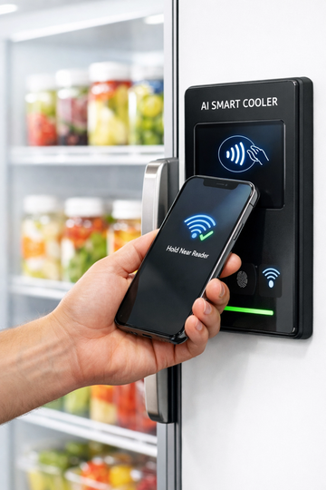 Upgrade your vending or micro-market business with AI Smart Coolers
