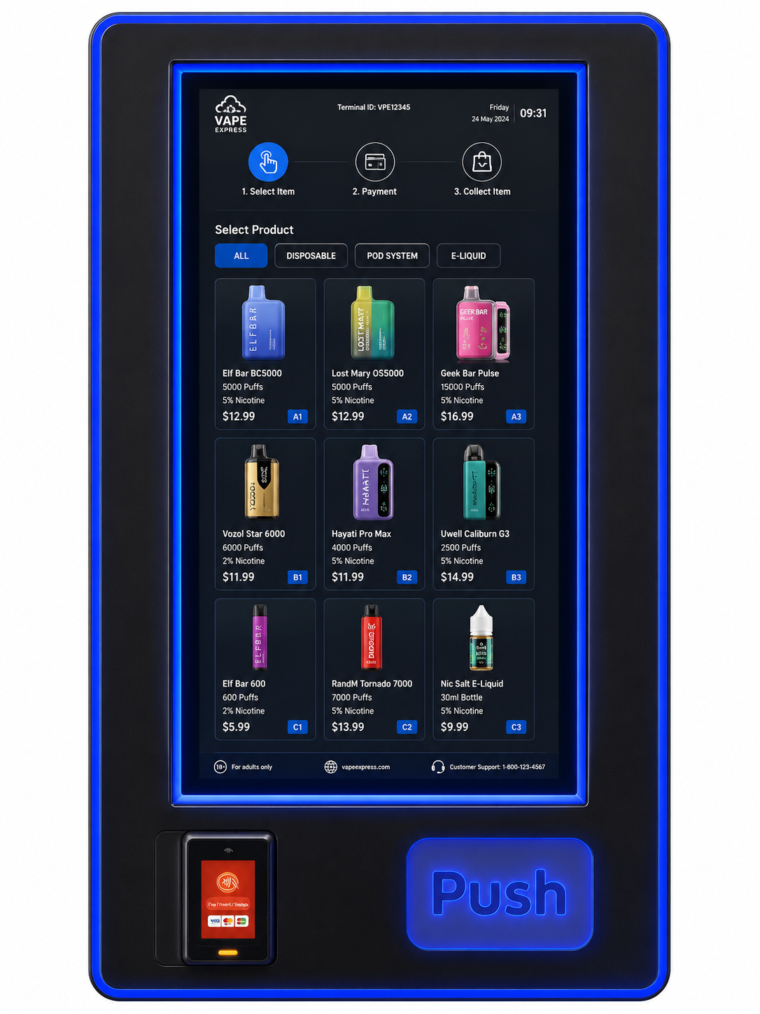 Vape Vending Machines for Sale | Age Verification Vending Machines Vape Vending Machines for Sale | Age Verification Vending Machines