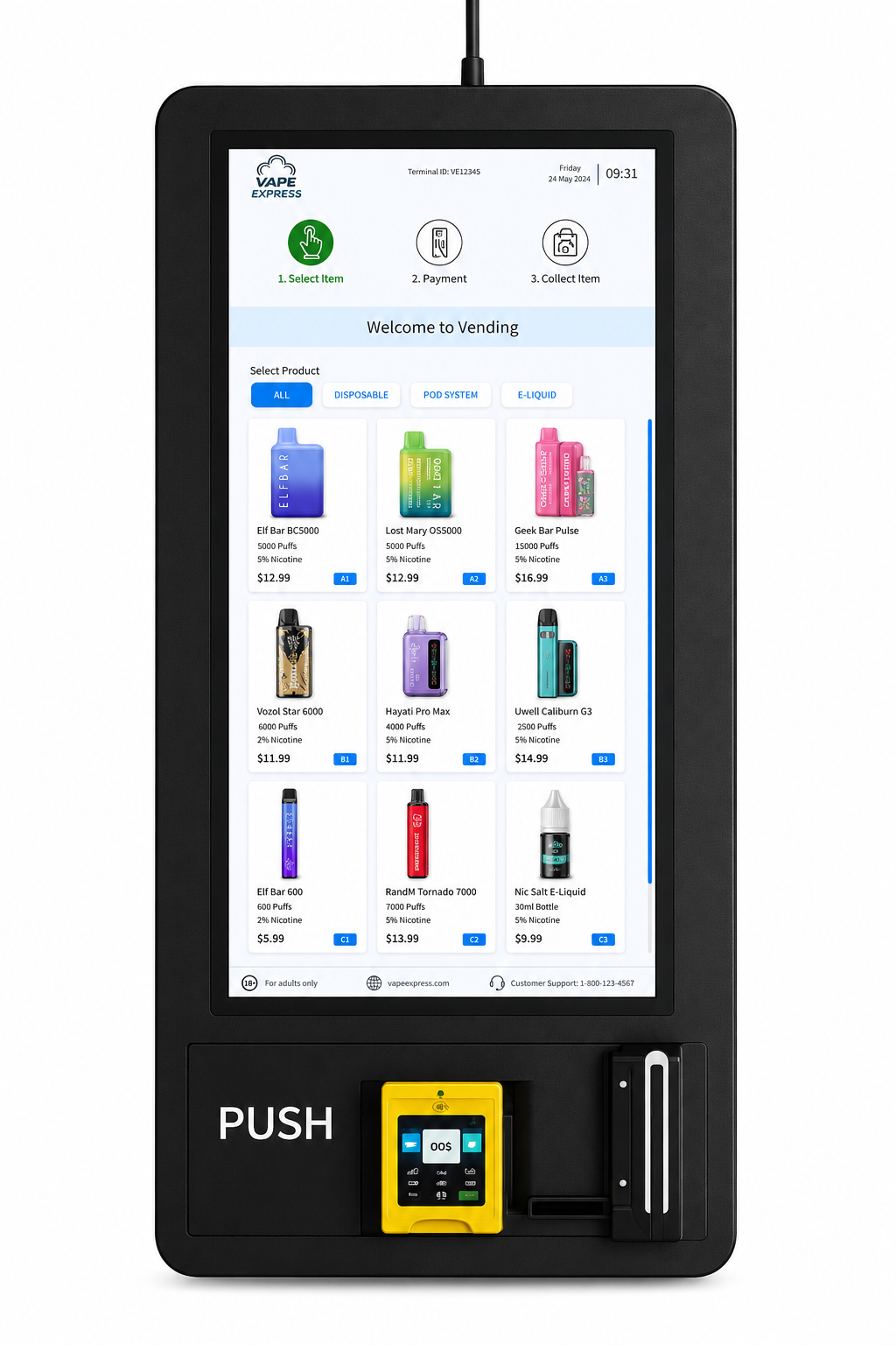 Vape Vending Machines for Sale | Age Verification Vending Machines Vape Vending Machines for Sale | Age Verification Vending Machines