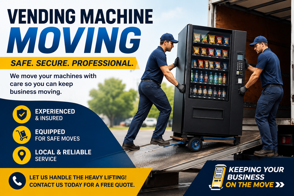 Vending machine repair technician