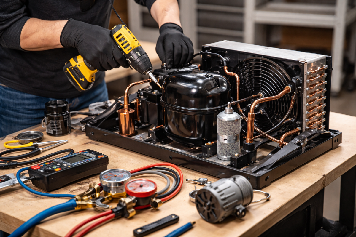 Vending Machine Compressor Repair & Rebuild | Restore Cooling Fast